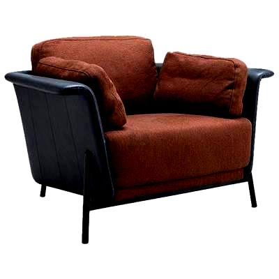 YS意式现代家具-FLD意式现代沙发棕